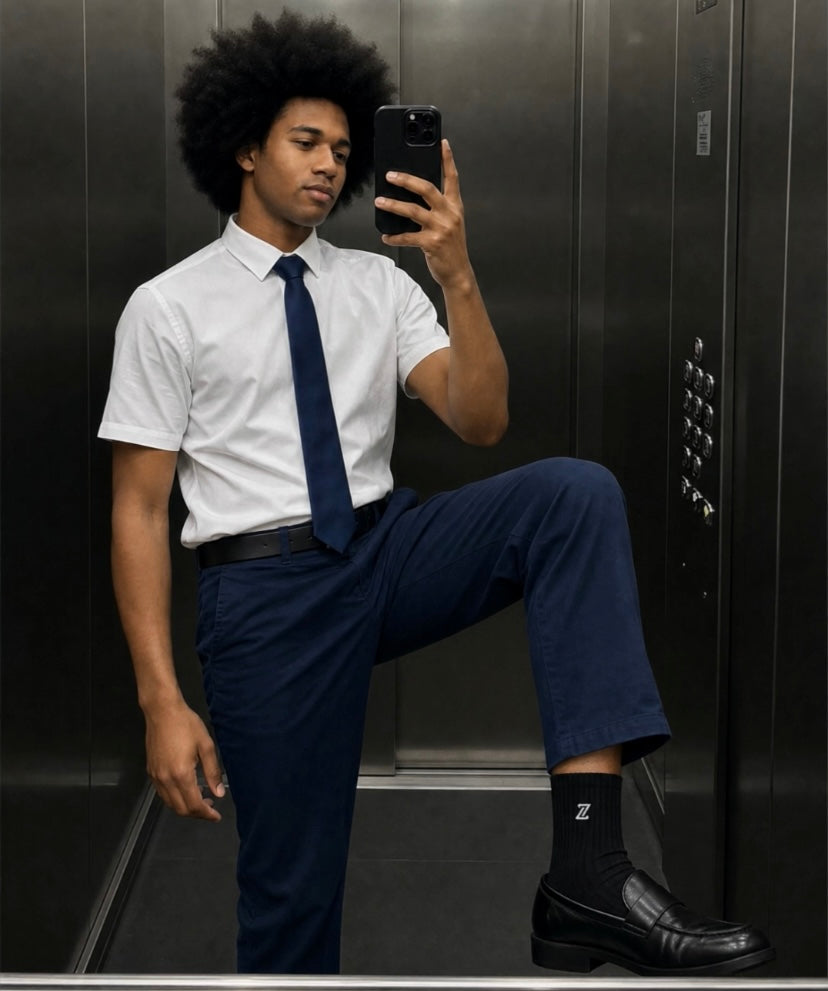 Embroidered socks