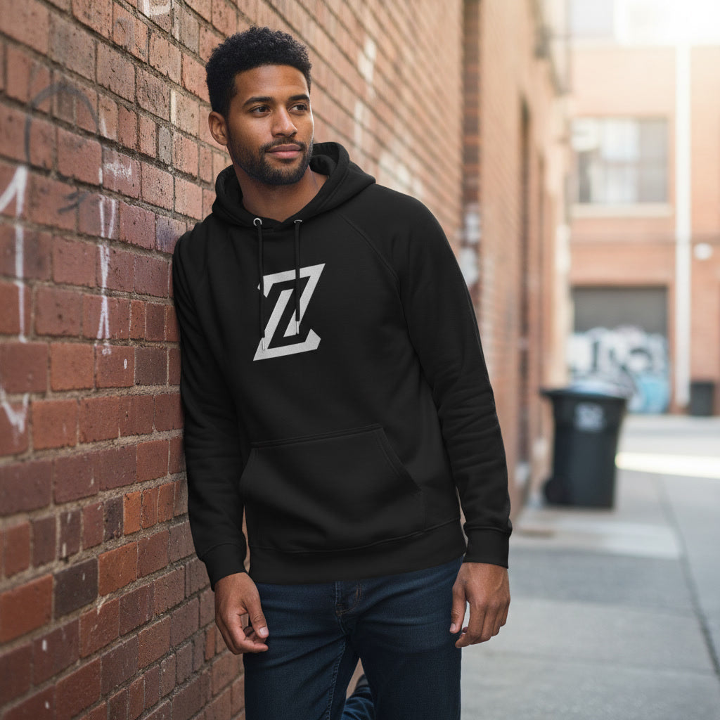Unisex eco raglan hoodie